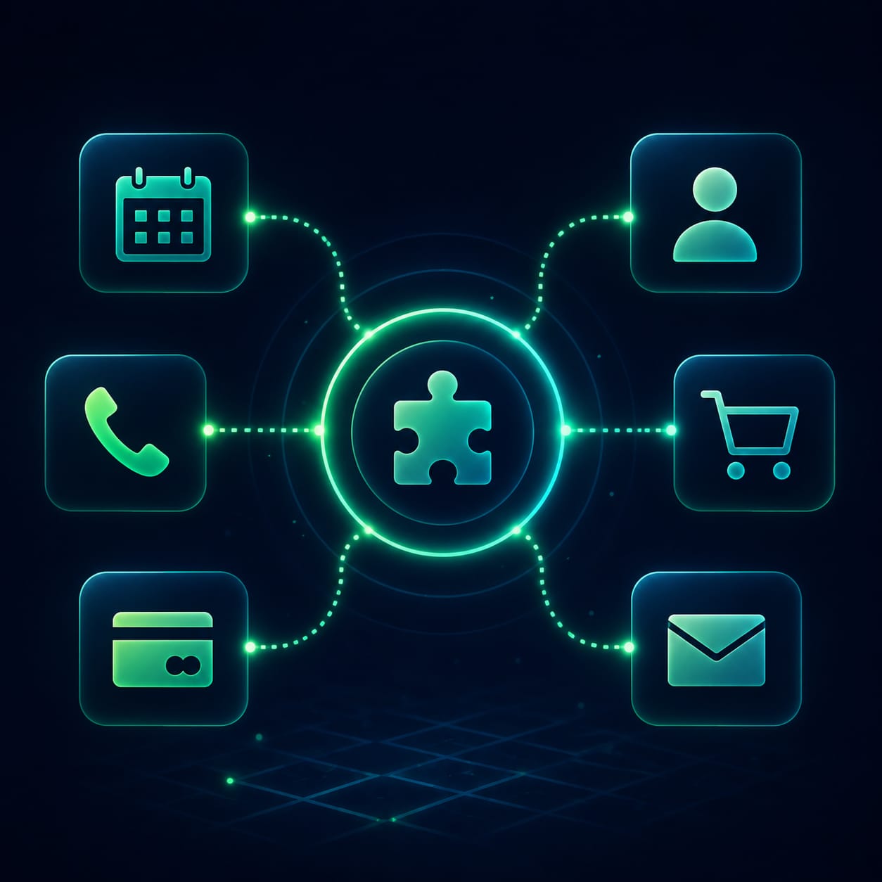 Connects to your systems